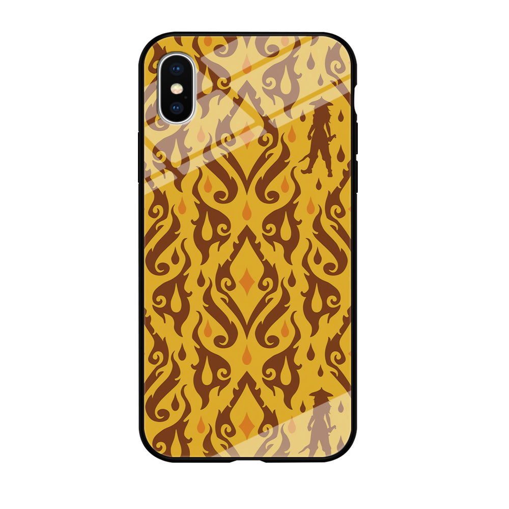 Raya And The Last Dragon Pattern iPhone XS Case