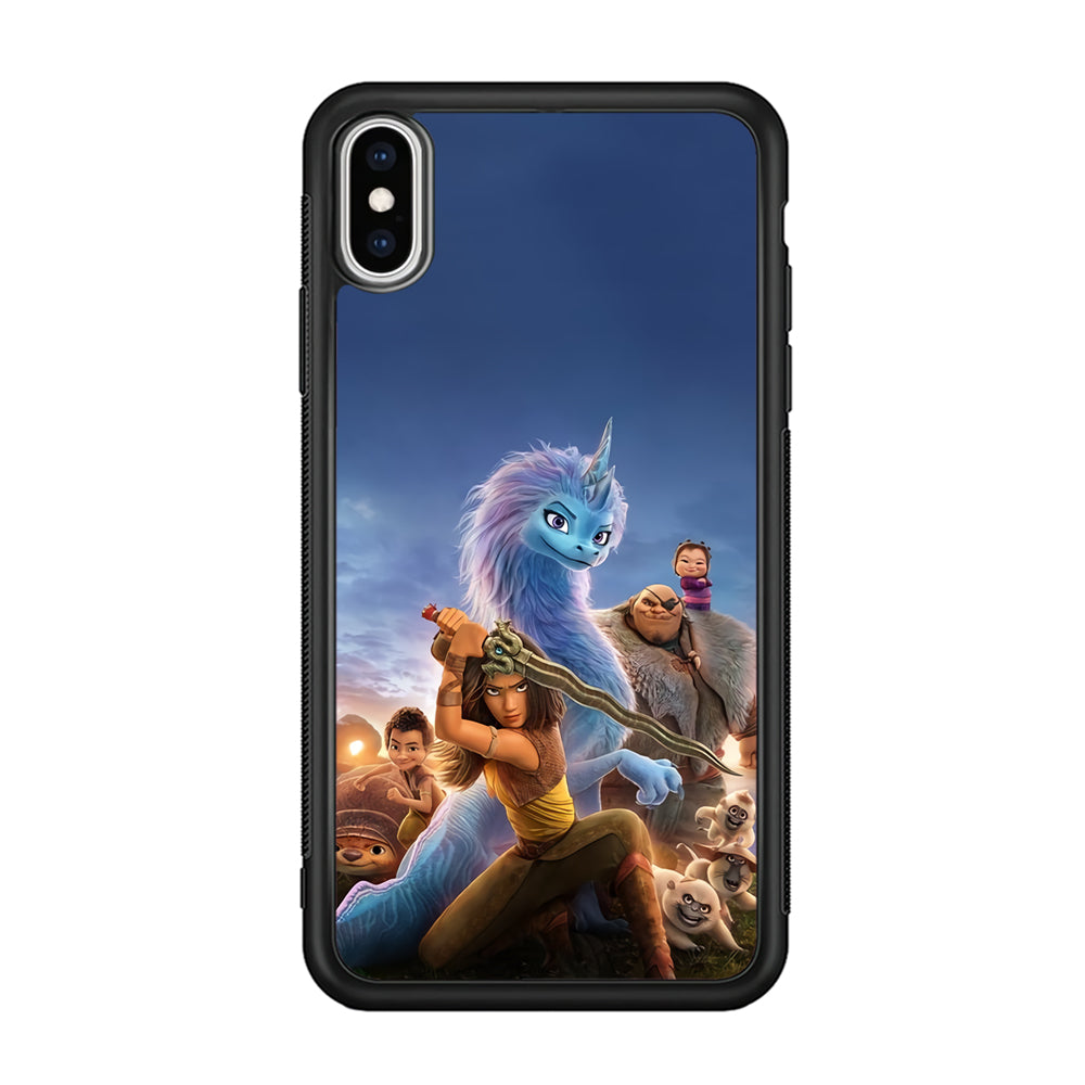 Raya And The Last Dragon Team iPhone XS MAX Case