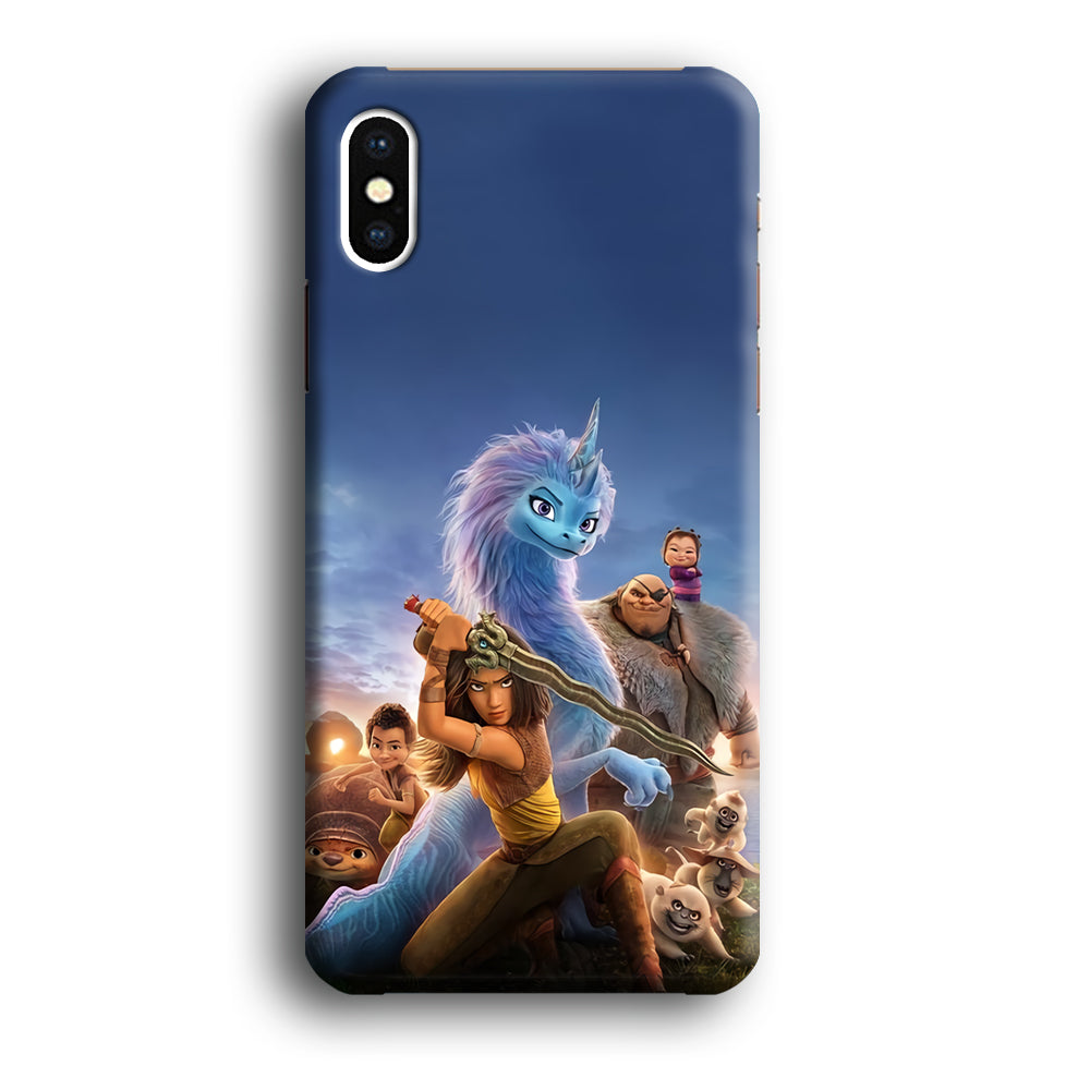 Raya And The Last Dragon Team iPhone X Case