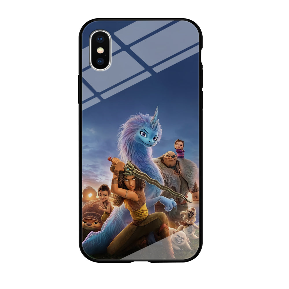 Raya And The Last Dragon Team iPhone X Case