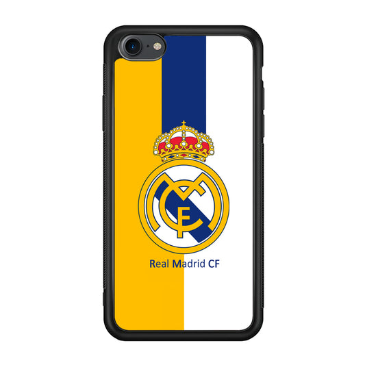 Real Madrid Yellow and Blue Line iPhone 8 Case