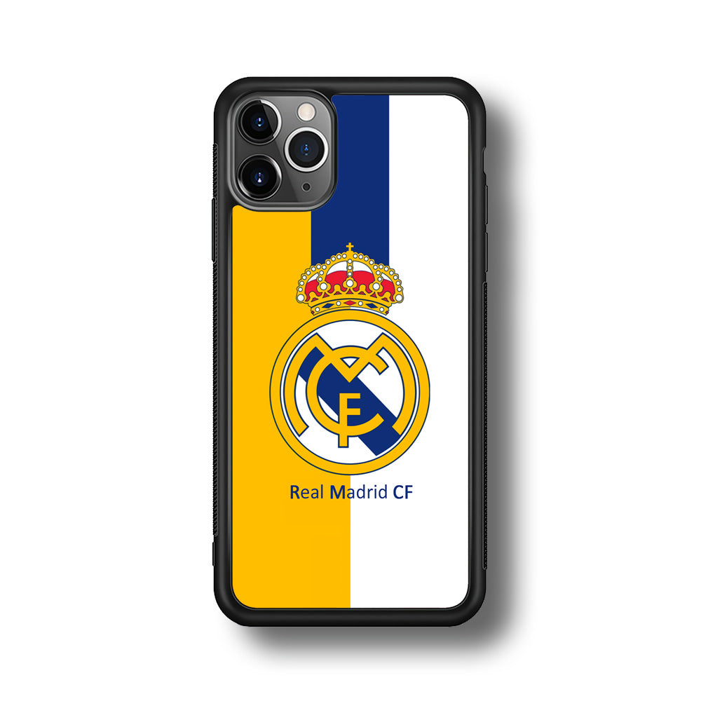 Real Madrid Yellow and Blue Line iPhone 11 Pro Case