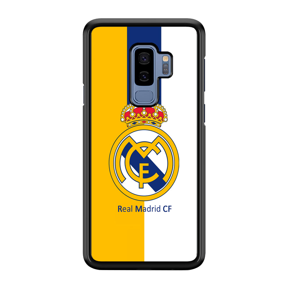 Real Madrid Yellow and Blue Line Samsung Galaxy S9 Plus Case