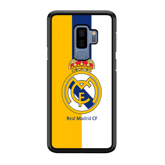 Real Madrid Yellow and Blue Line Samsung Galaxy S9 Plus Case