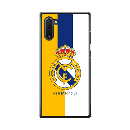 Real Madrid Yellow and Blue Line Samsung Galaxy Note 10 Case