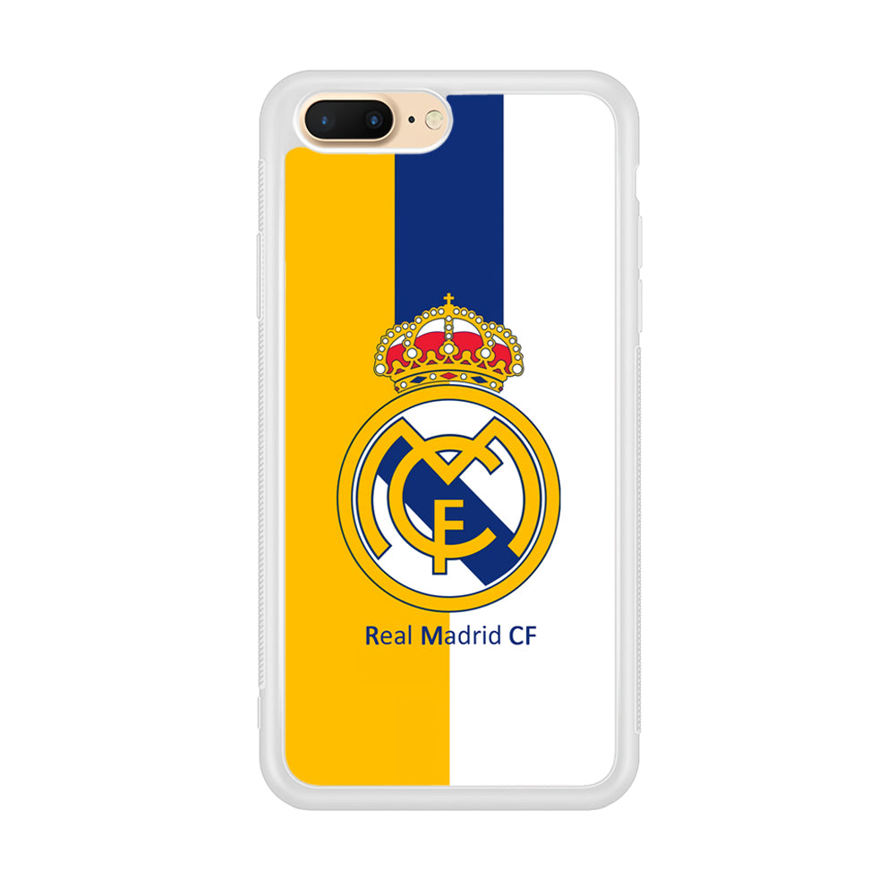 Real Madrid Yellow and Blue Line iPhone 7 Plus Case