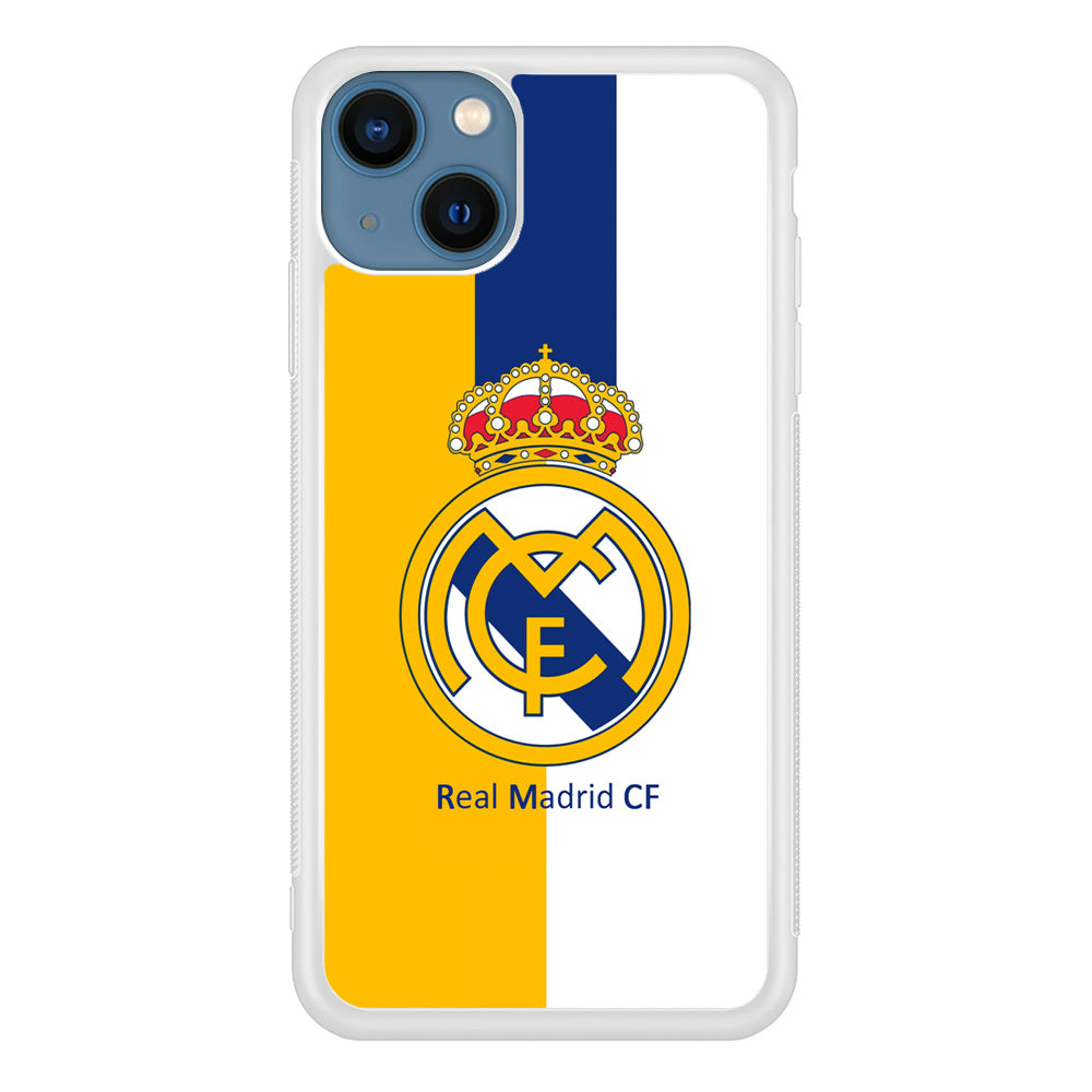 Real Madrid Yellow and Blue Line iPhone 13 Case