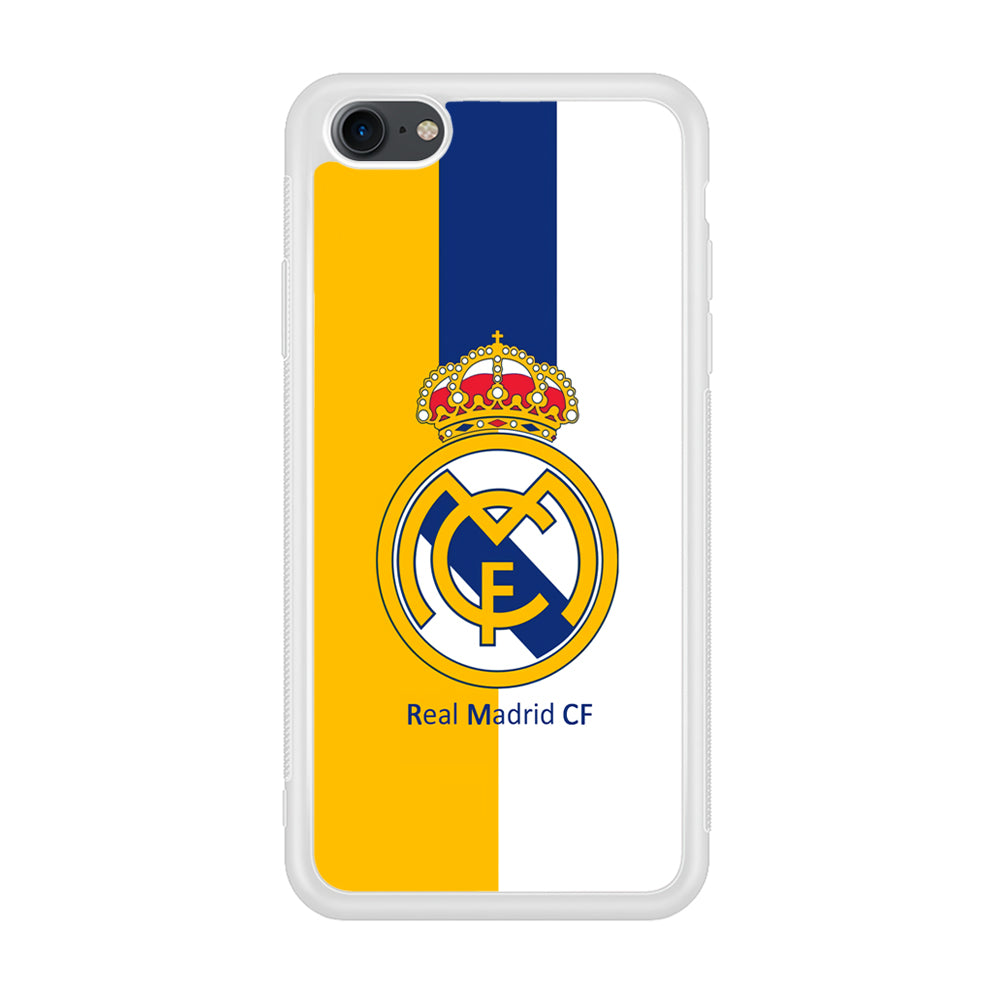 Real Madrid Yellow and Blue Line iPhone 8 Case