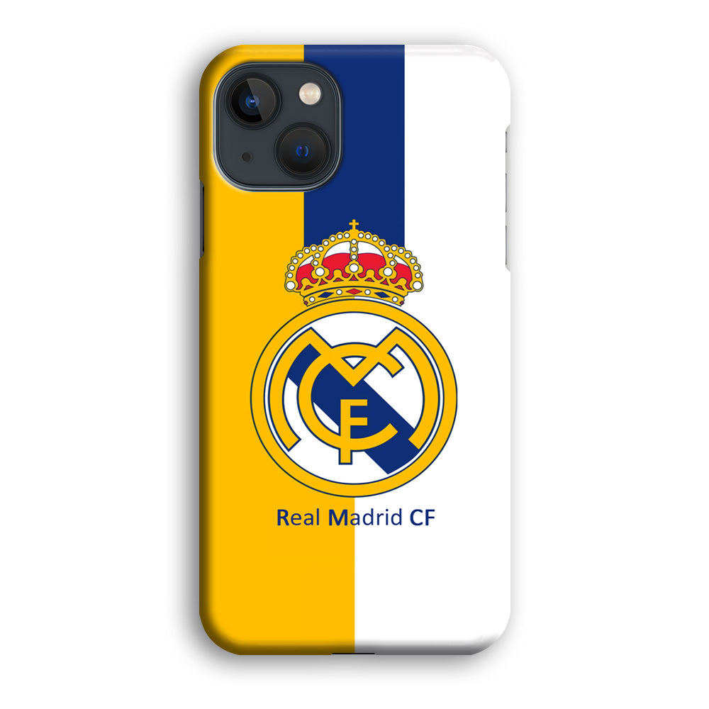 Real Madrid Yellow and Blue Line iPhone 13 Case