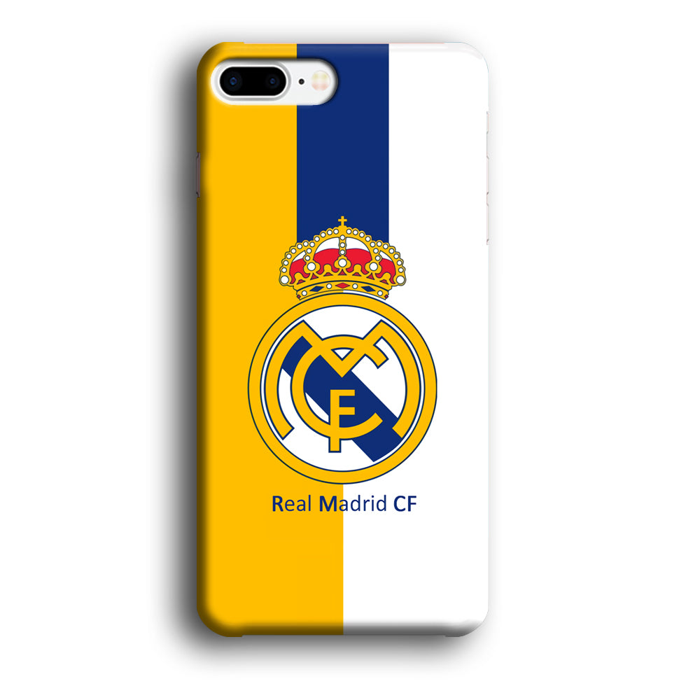 Real Madrid Yellow and Blue Line iPhone 8 Plus Case