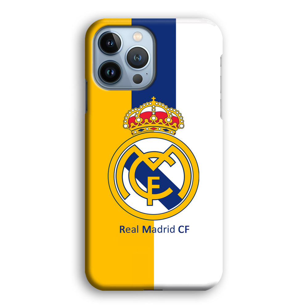 Real Madrid Yellow and Blue Line iPhone 13 Pro Max Case