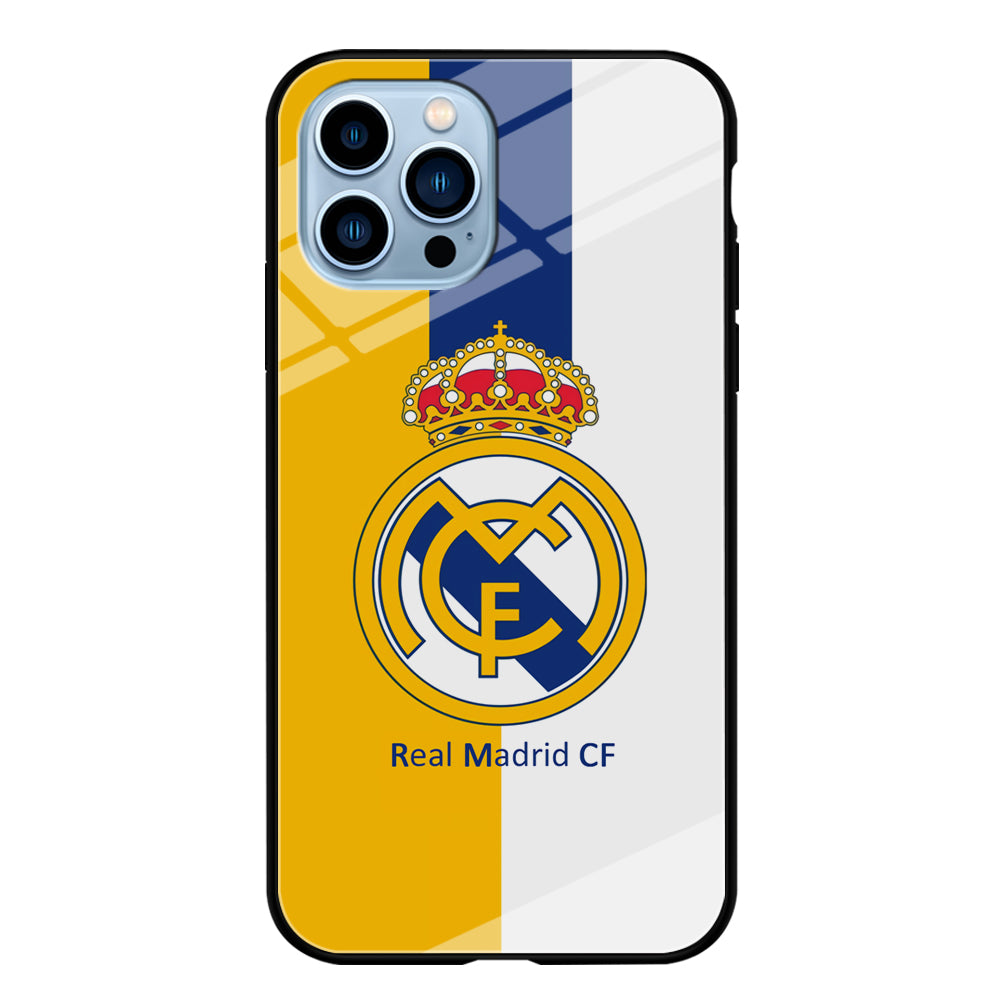 Real Madrid Yellow and Blue Line iPhone 13 Pro Max Case