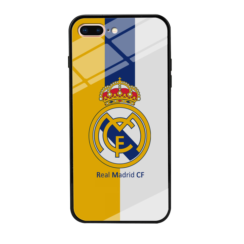 Real Madrid Yellow and Blue Line iPhone 8 Plus Case