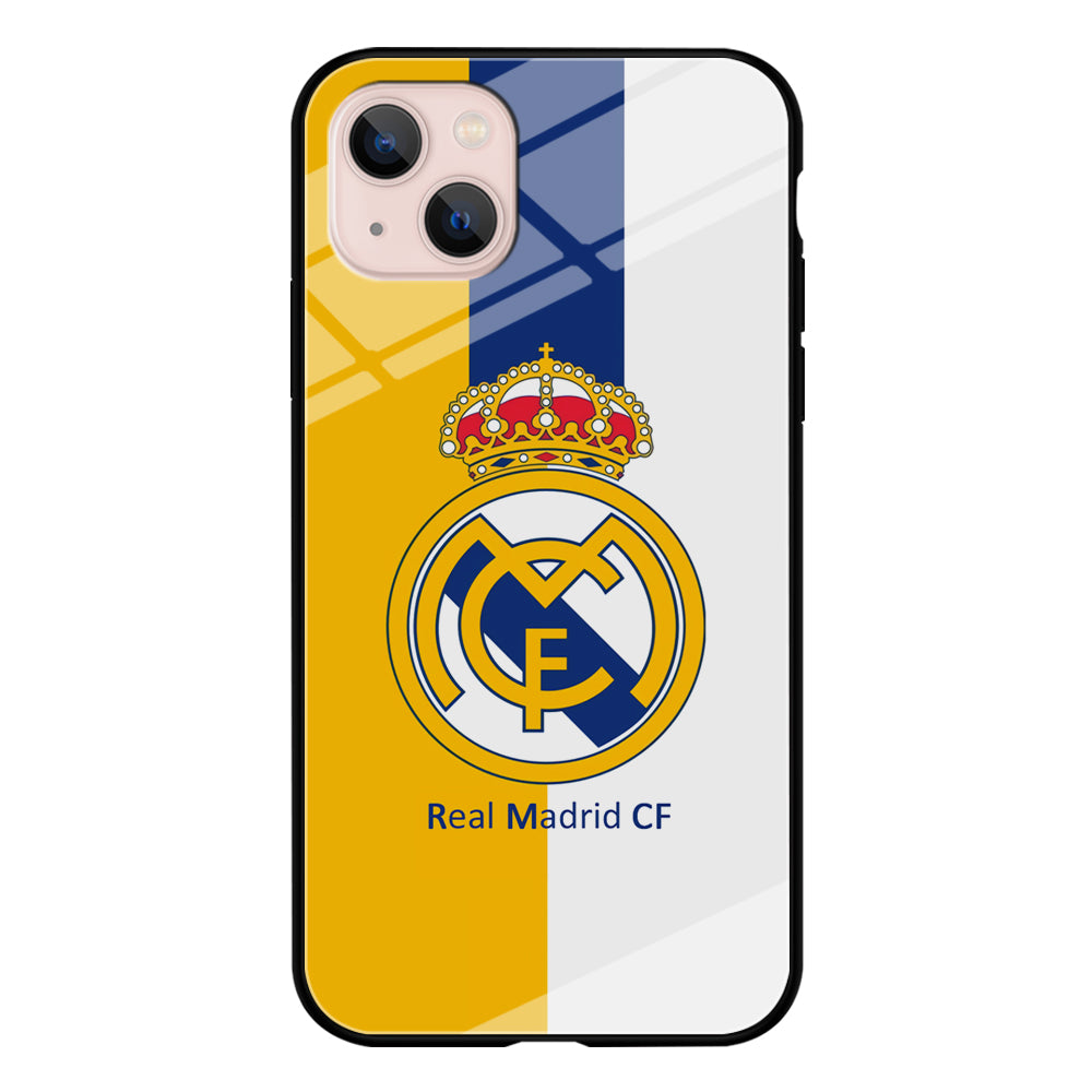 Real Madrid Yellow and Blue Line iPhone 13 Case