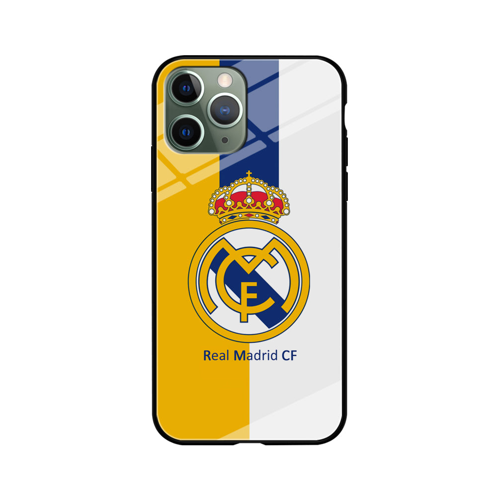 Real Madrid Yellow and Blue Line iPhone 11 Pro Case