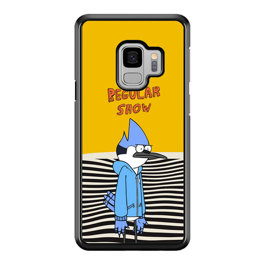 Regular Show Mordecai Hard Day Samsung Galaxy S9 Case