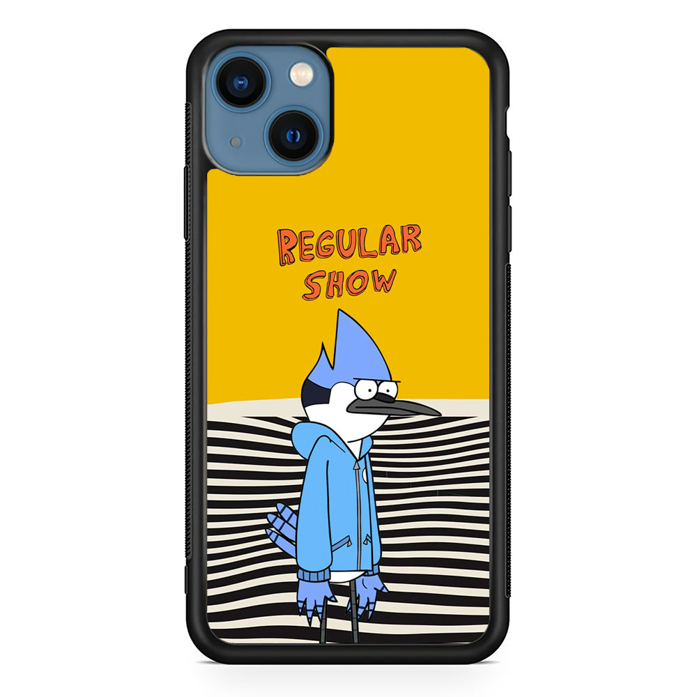 Regular Show Mordecai Hard Day iPhone 13 Case