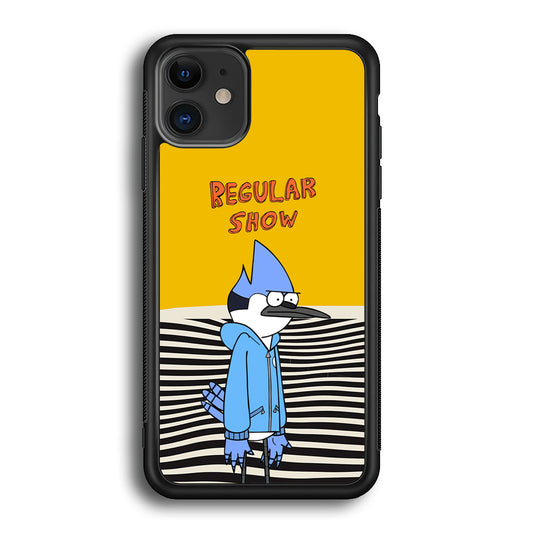 Regular Show Mordecai Hard Day iPhone 12 Case