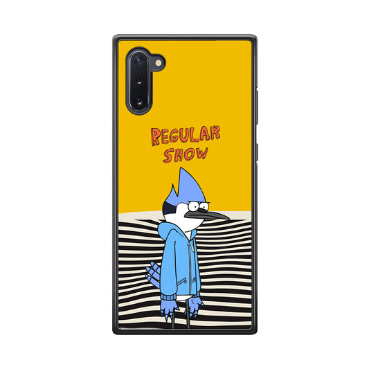 Regular Show Mordecai Hard Day Samsung Galaxy Note 10 Case
