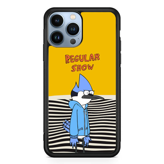 Regular Show Mordecai Hard Day iPhone 13 Pro Max Case