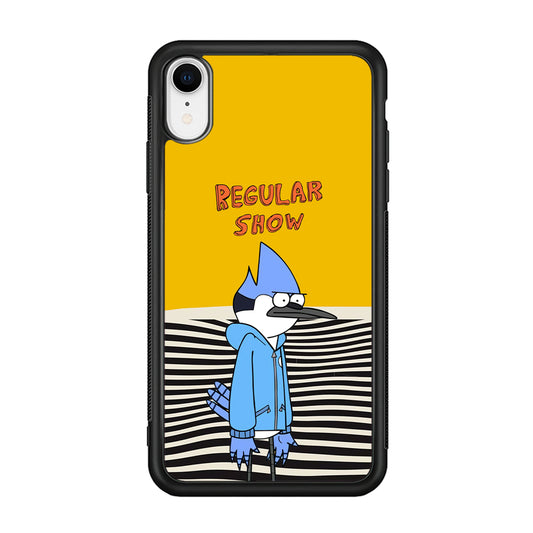 Regular Show Mordecai Hard Day iPhone XR Case