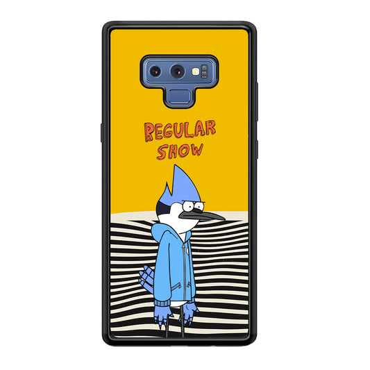 Regular Show Mordecai Hard Day Samsung Galaxy Note 9 Case