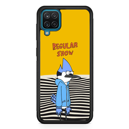 Regular Show Mordecai Hard Day Samsung Galaxy A12 Case