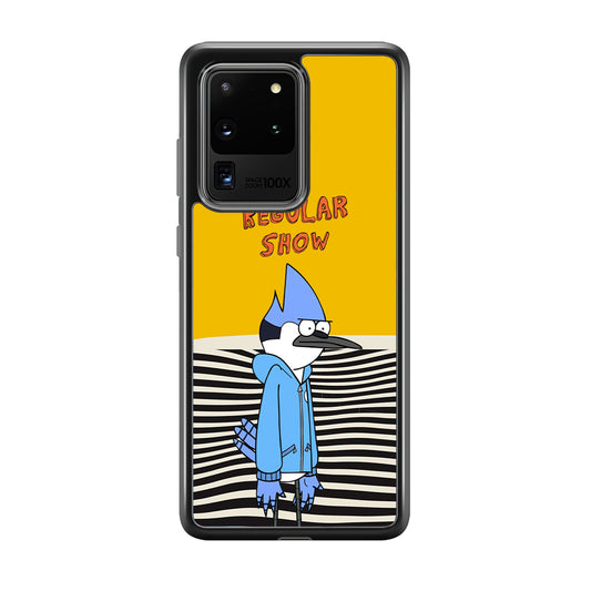 Regular Show Mordecai Hard Day Samsung Galaxy S20 Ultra Case