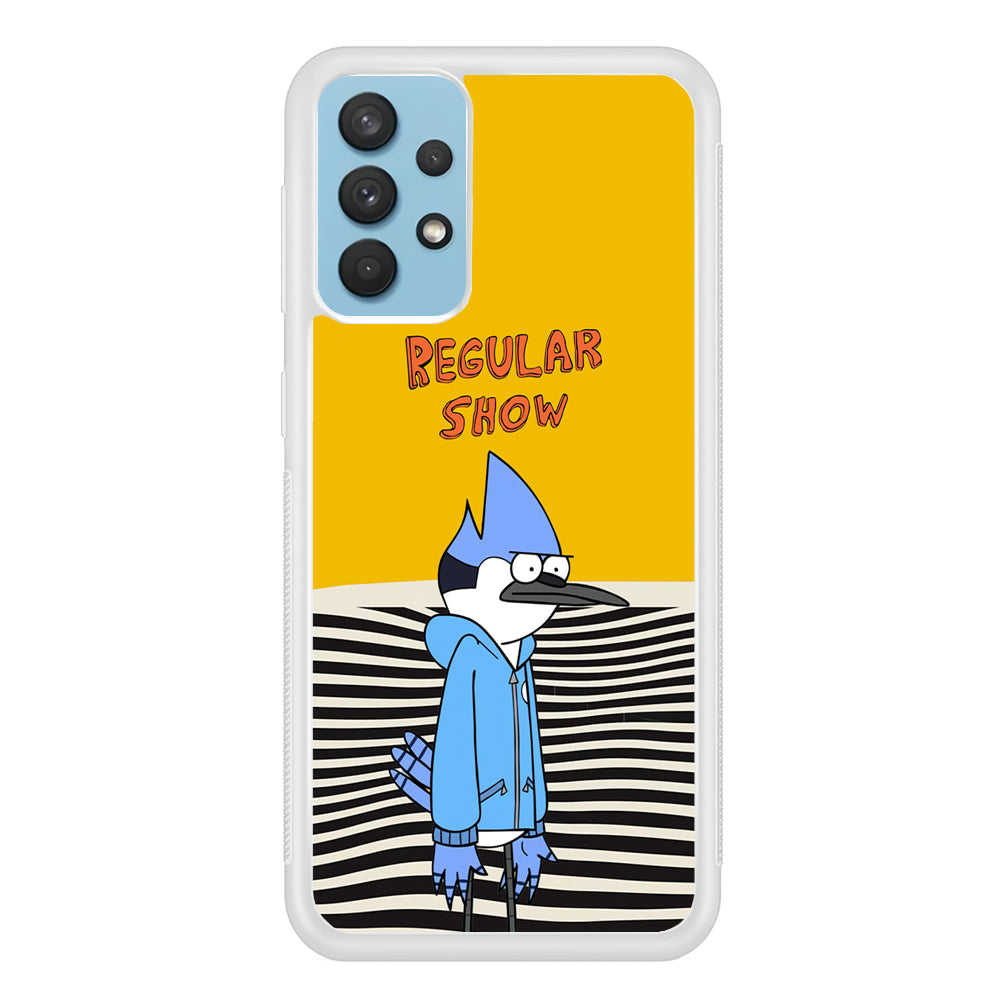 Regular Show Mordecai Hard Day Samsung Galaxy A32 Case