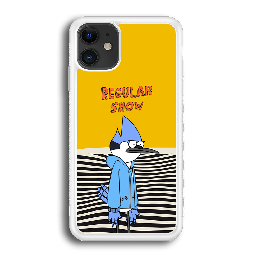 Regular Show Mordecai Hard Day iPhone 12 Case