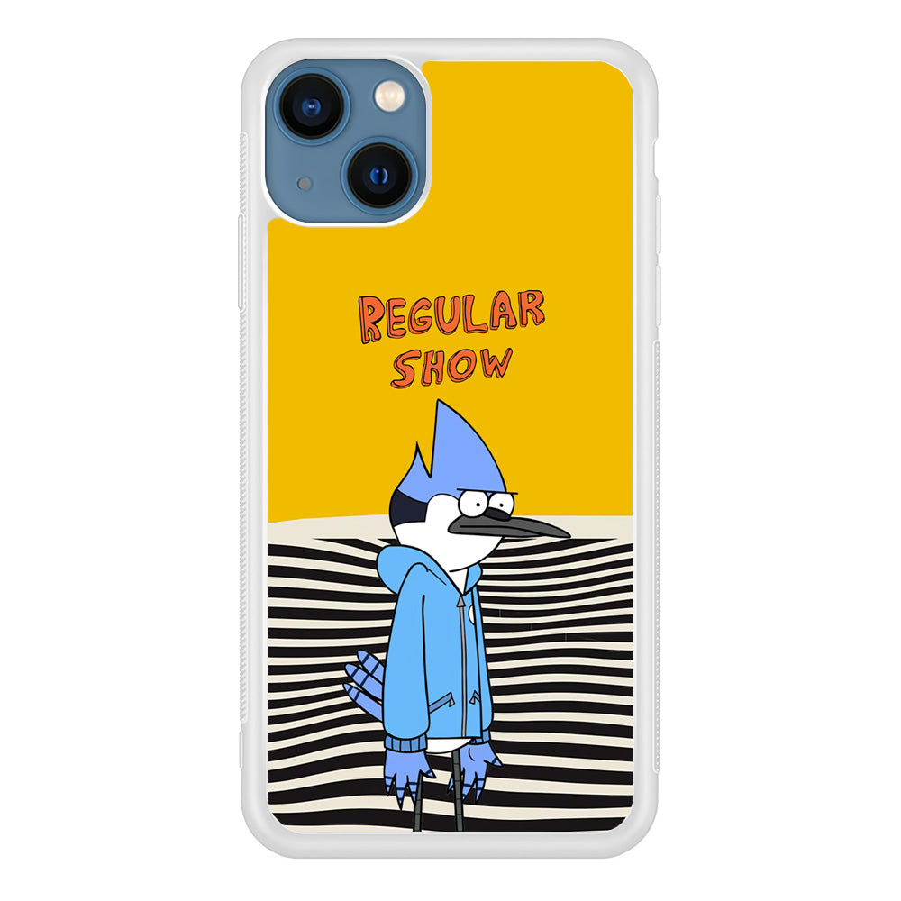 Regular Show Mordecai Hard Day iPhone 13 Case