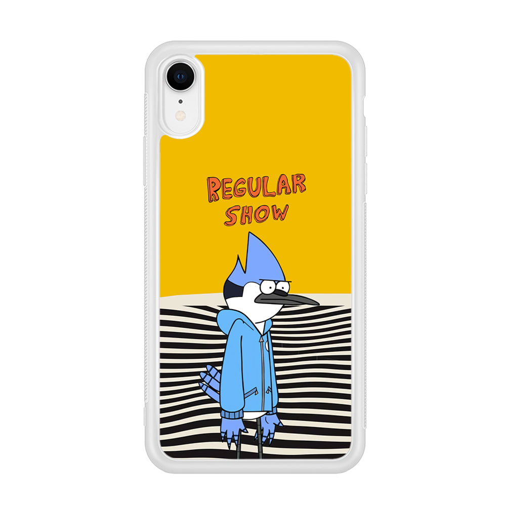 Regular Show Mordecai Hard Day iPhone XR Case
