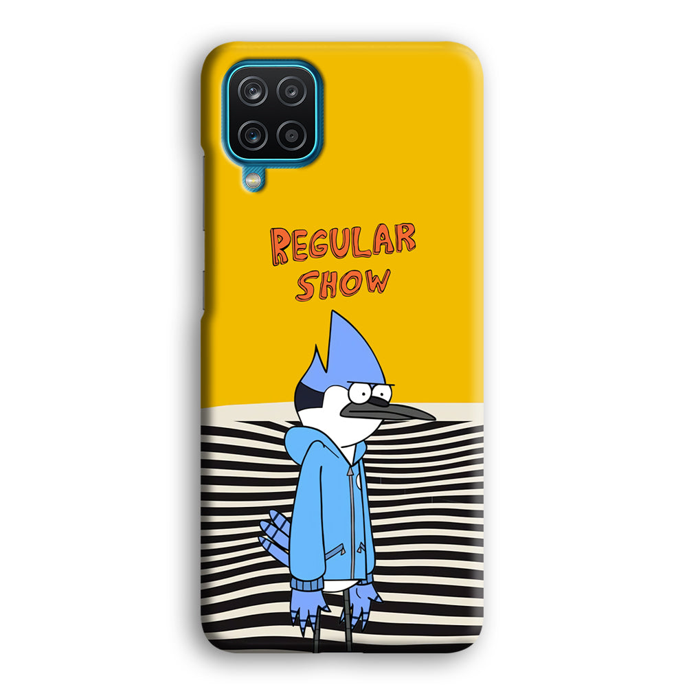 Regular Show Mordecai Hard Day Samsung Galaxy A12 Case