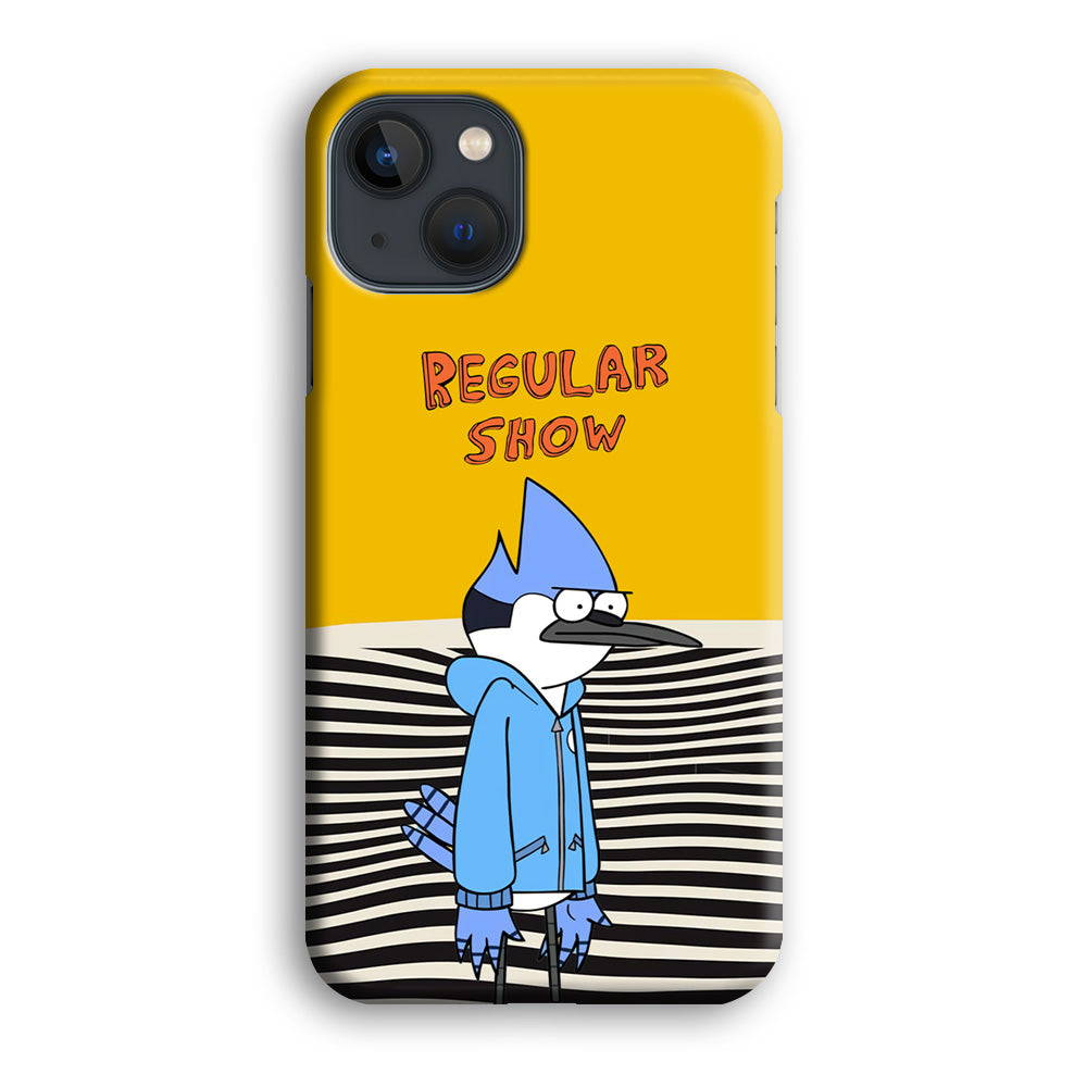 Regular Show Mordecai Hard Day iPhone 13 Case