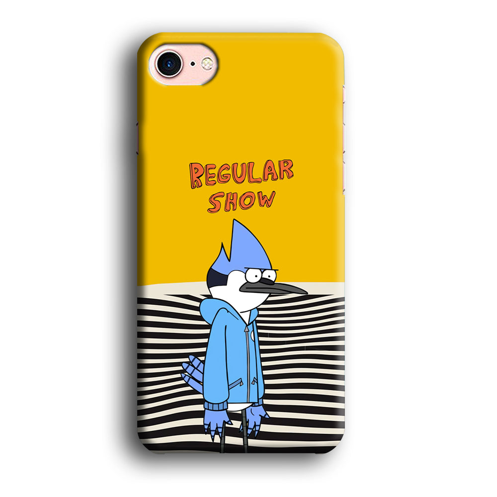 Regular Show Mordecai Hard Day iPhone 8 Case