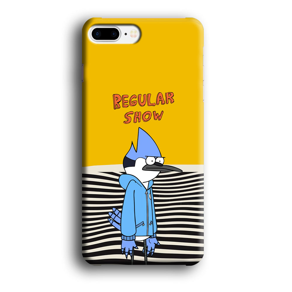 Regular Show Mordecai Hard Day iPhone 8 Plus Case