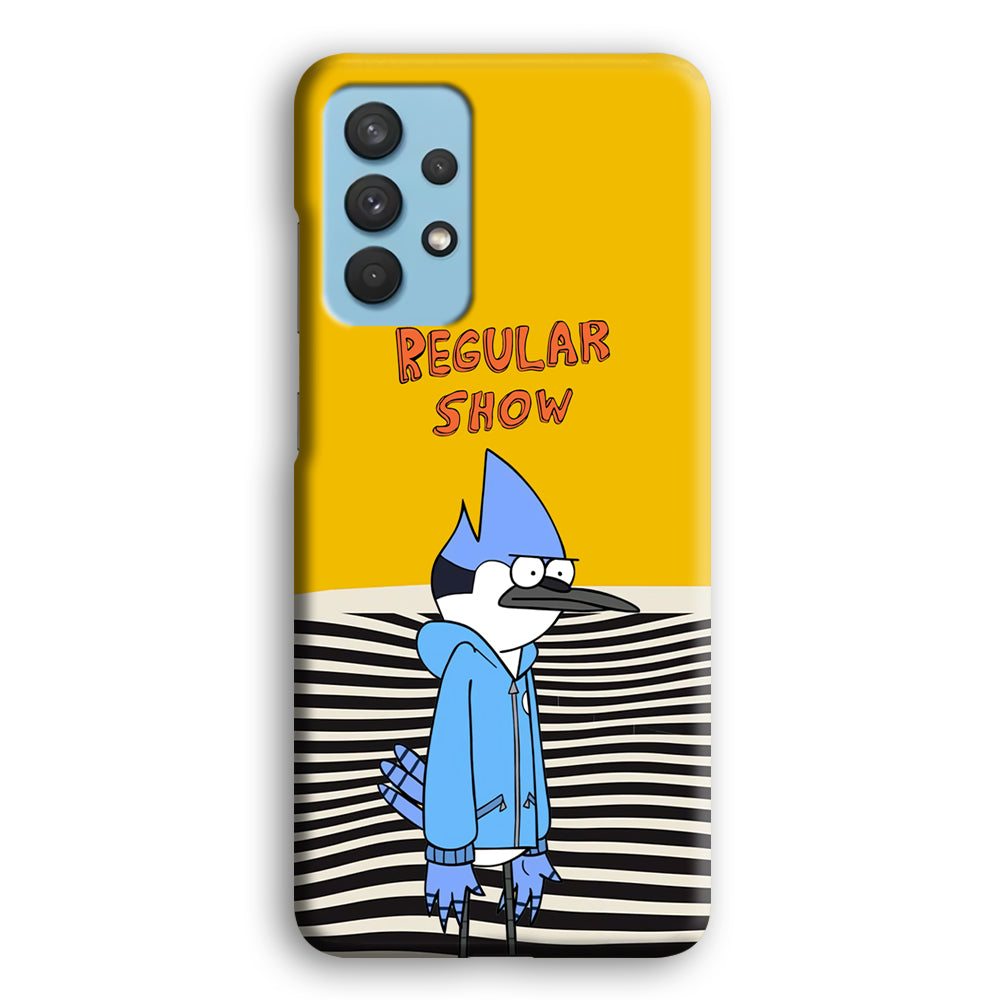 Regular Show Mordecai Hard Day Samsung Galaxy A32 Case