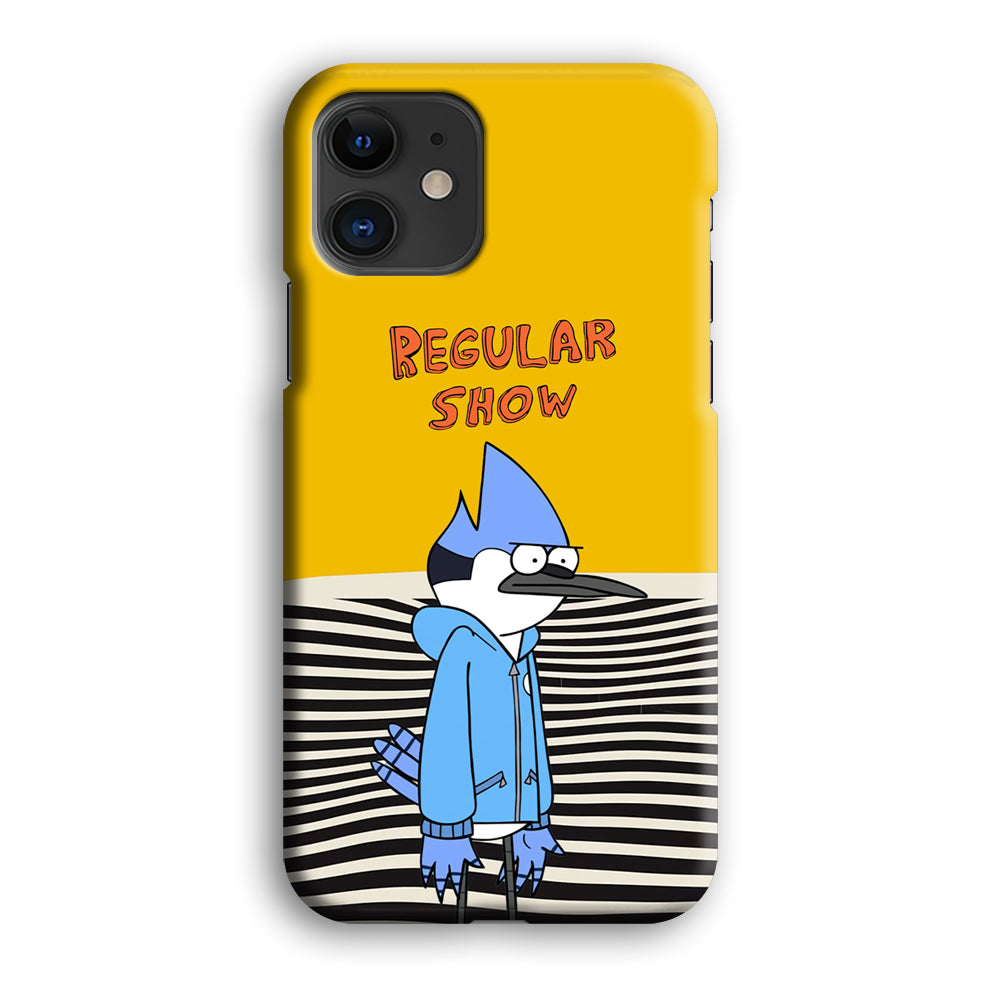 Regular Show Mordecai Hard Day iPhone 12 Case