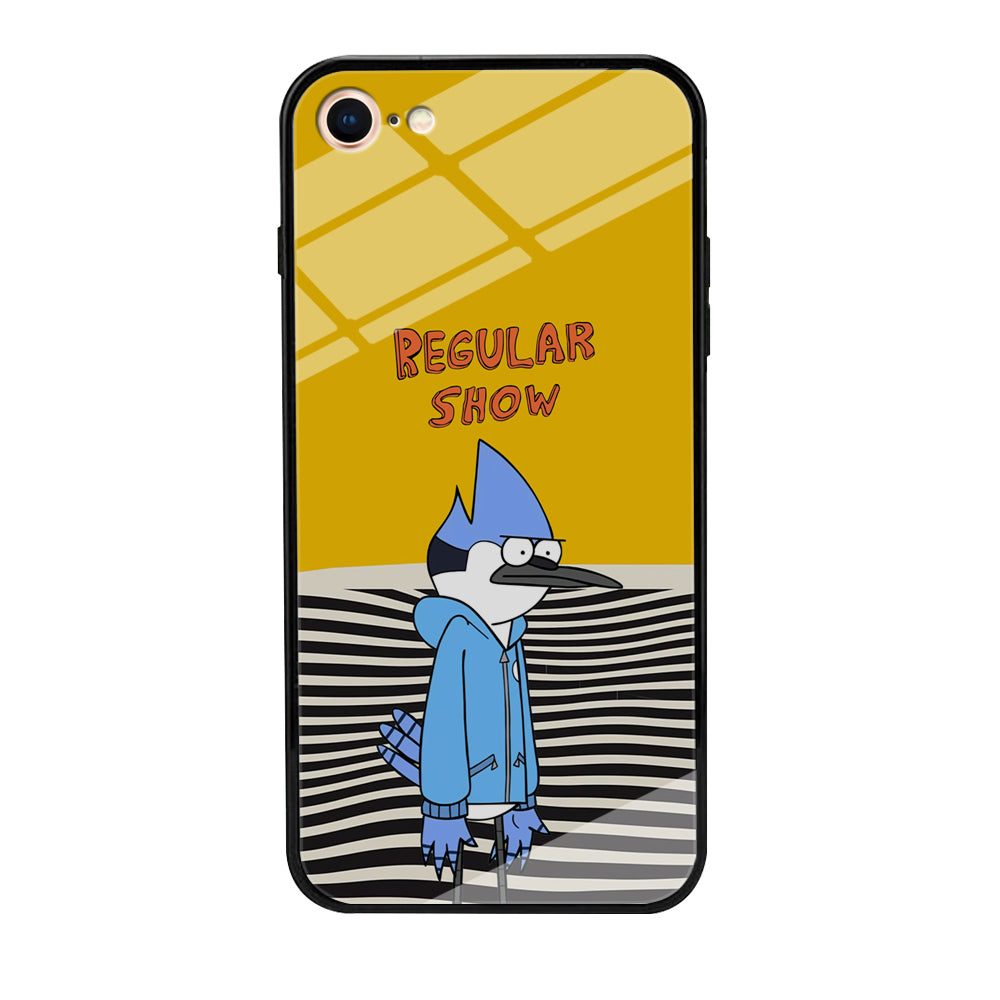 Regular Show Mordecai Hard Day iPhone 8 Case