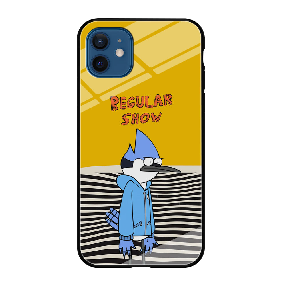 Regular Show Mordecai Hard Day iPhone 12 Case