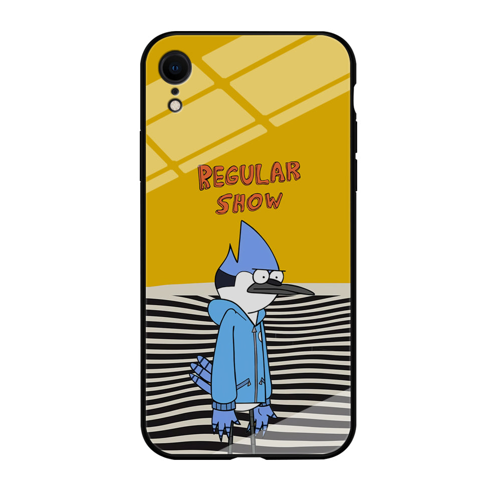 Regular Show Mordecai Hard Day iPhone XR Case