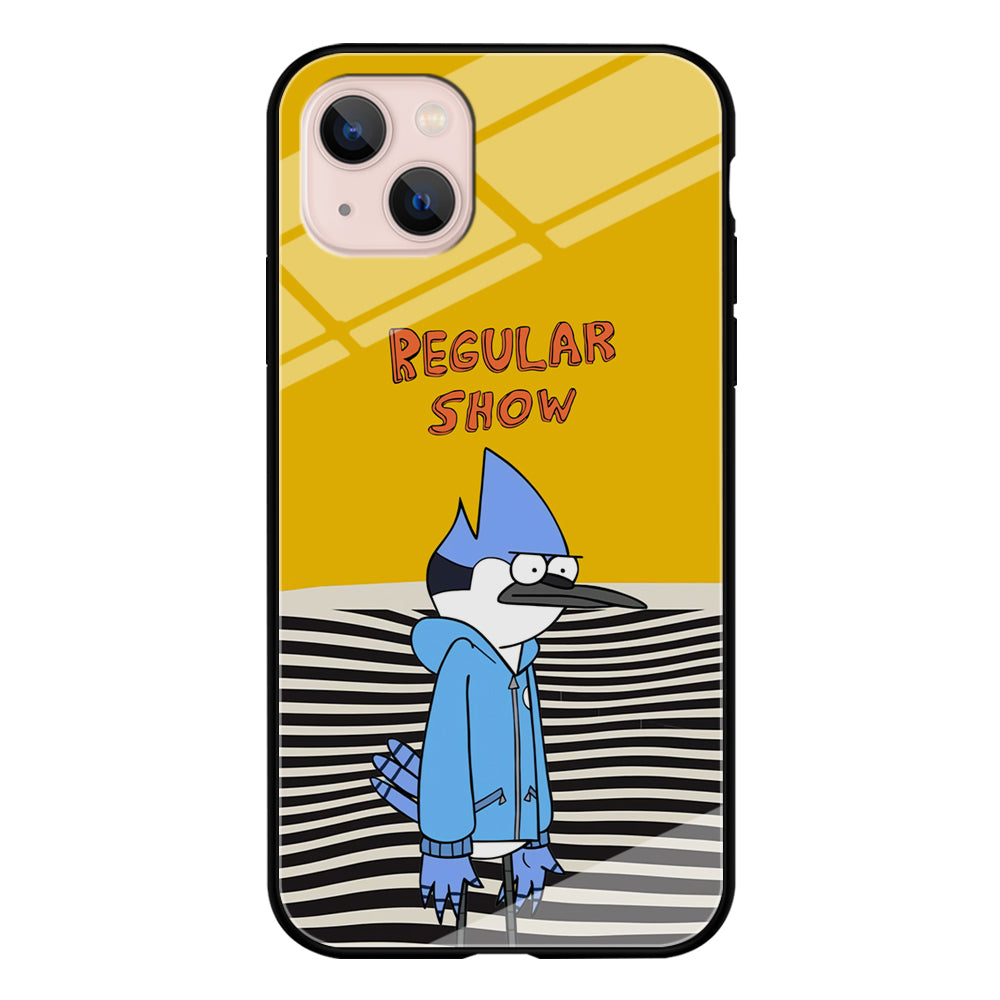 Regular Show Mordecai Hard Day iPhone 13 Case