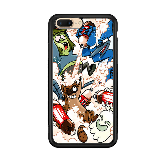 Regular Show Soda Shooter iPhone 8 Plus Case