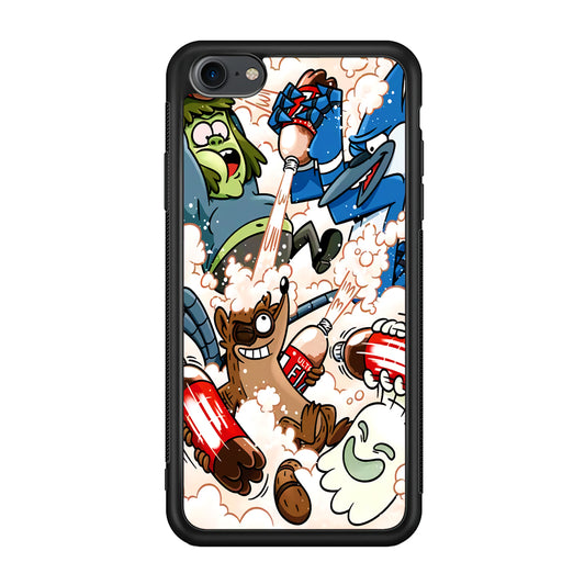 Regular Show Soda Shooter iPhone 8 Case