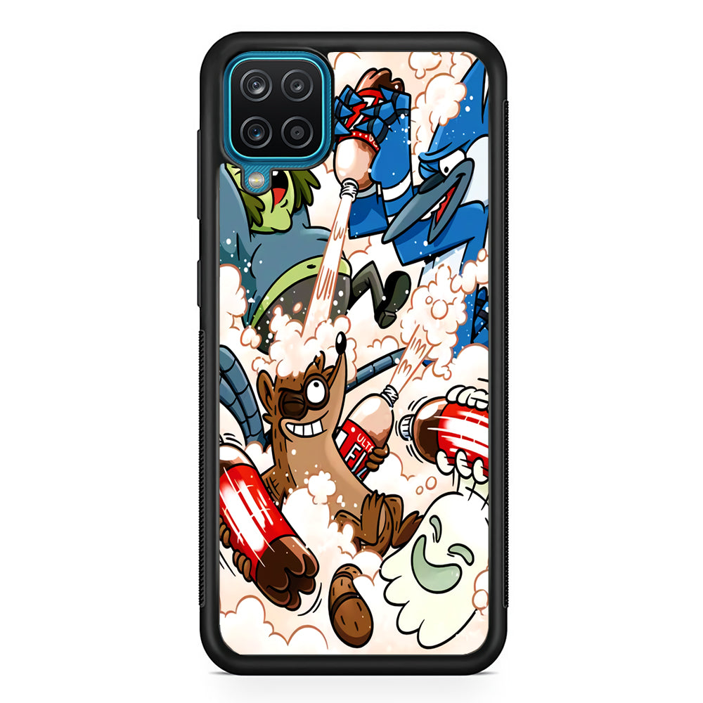 Regular Show Soda Shooter Samsung Galaxy A12 Case