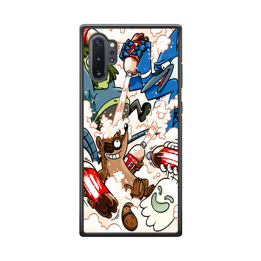 Regular Show Soda Shooter Samsung Galaxy Note 10 Plus Case