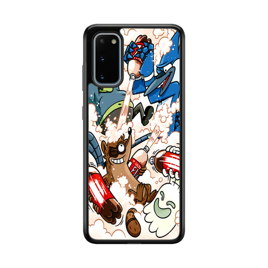 Regular Show Soda Shooter Samsung Galaxy S20 Case