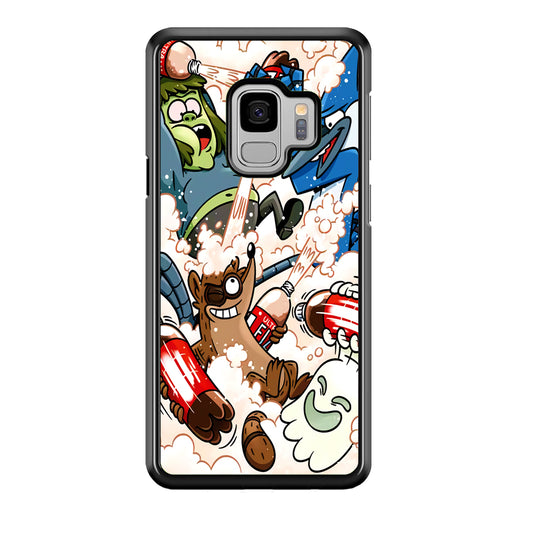 Regular Show Soda Shooter Samsung Galaxy S9 Case
