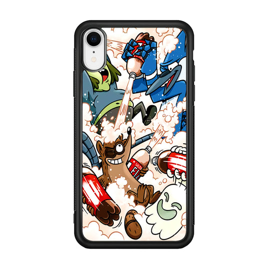 Regular Show Soda Shooter iPhone XR Case