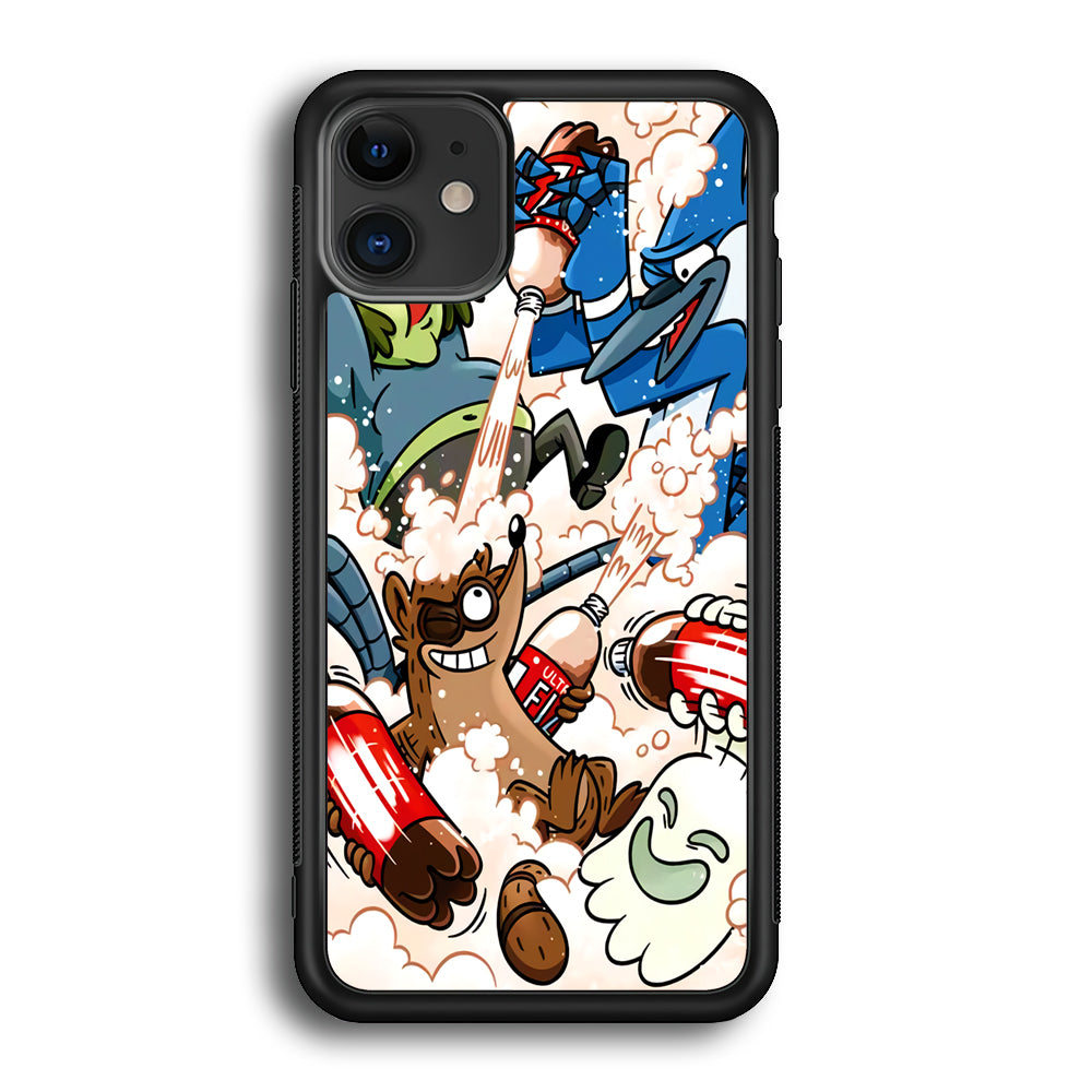 Regular Show Soda Shooter iPhone 12 Case